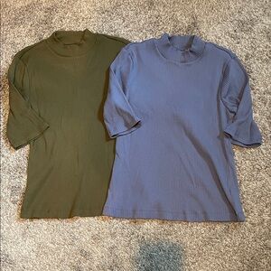 Old navy Size large ribbed shirts